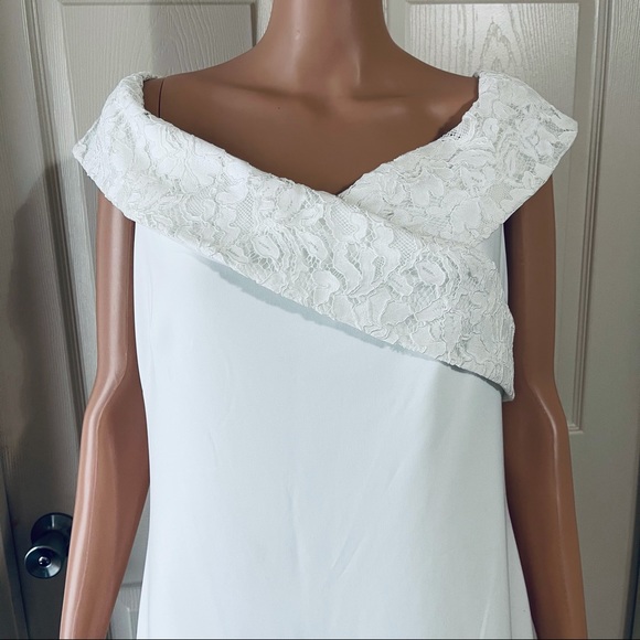 Lauren Ralph Lauren Off Shoulder Long Gown - Picture 4 of 13